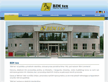 Tablet Screenshot of bimtex.com